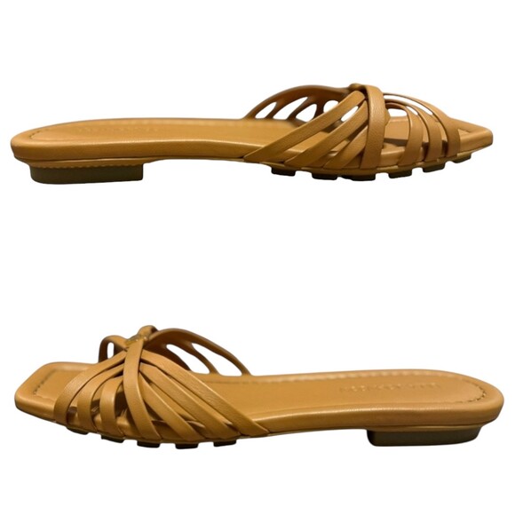 Ulla Johnson Althea Cage Sandals in Pecan Brown - Picture 5 of 9